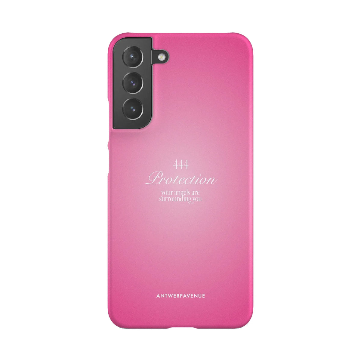 444 Protection - Pink Case - Galaxy S22 Plus Snap mockup