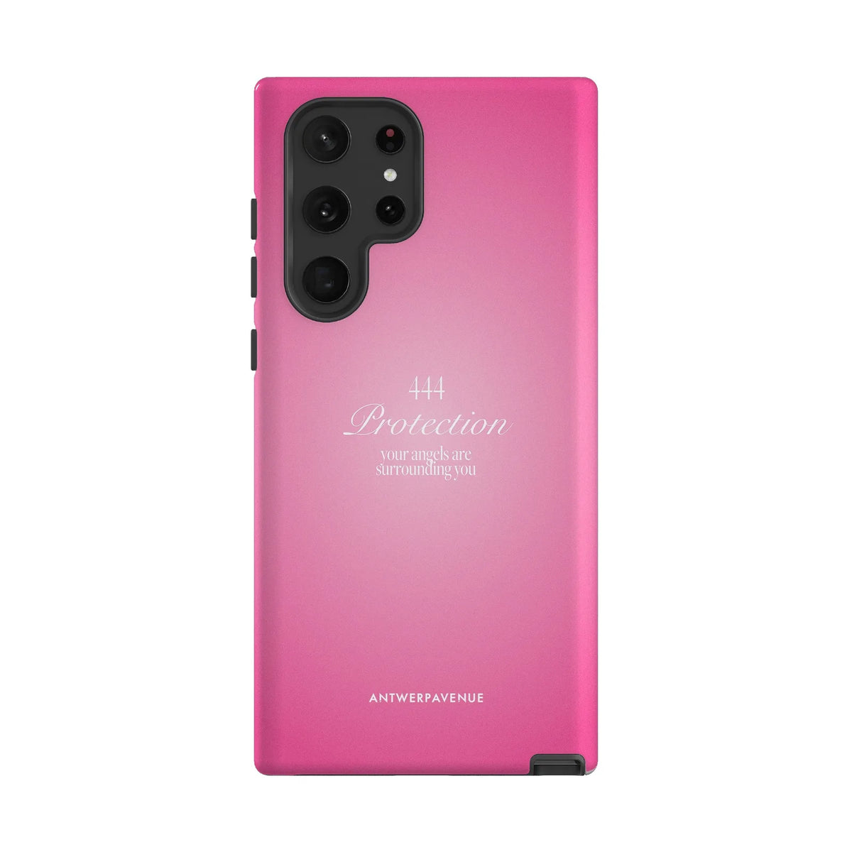 444 Protection - Pink Case - Galaxy S22 Ultra mockup