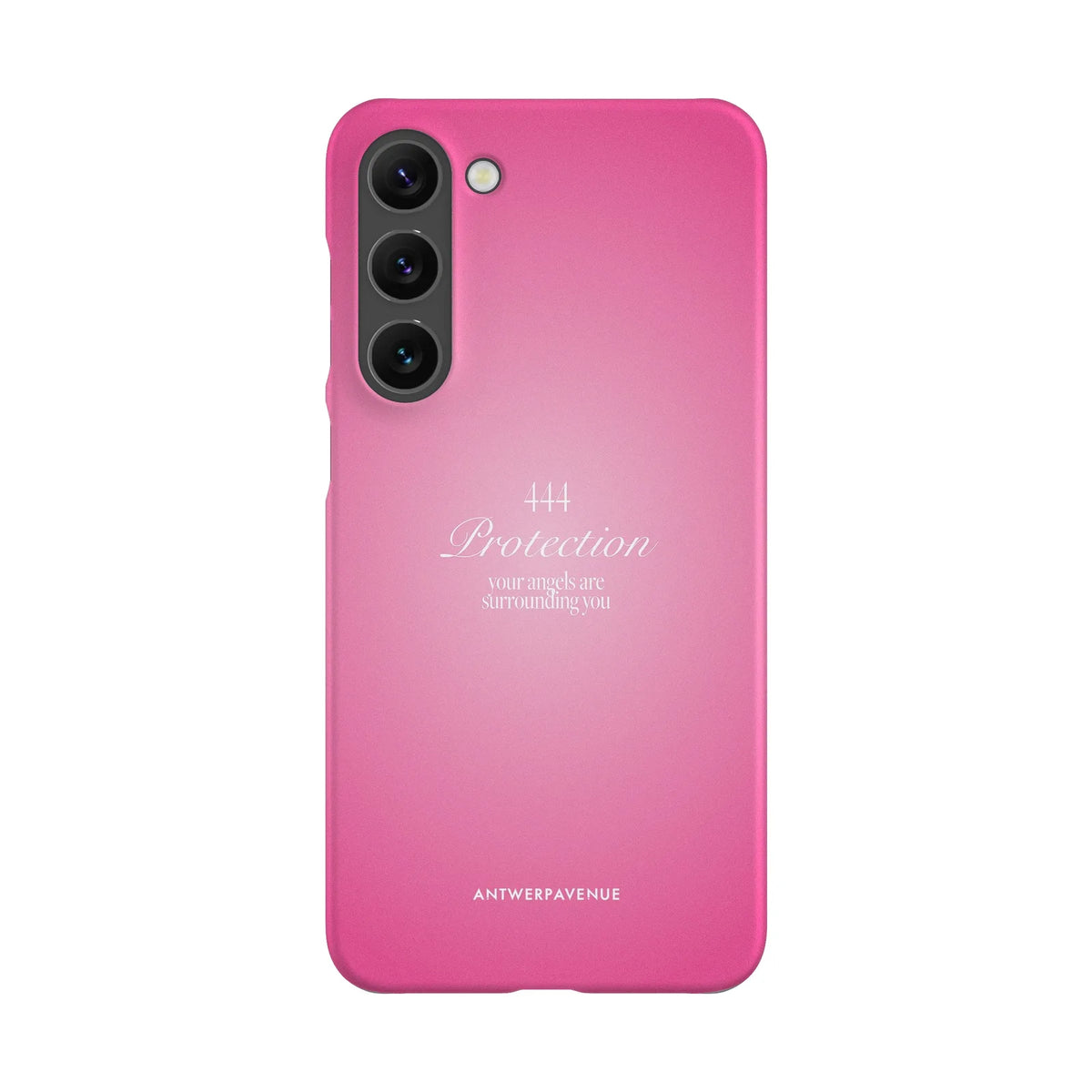 444 Protection - Pink Case - Galaxy S23 Plus Snap mockup