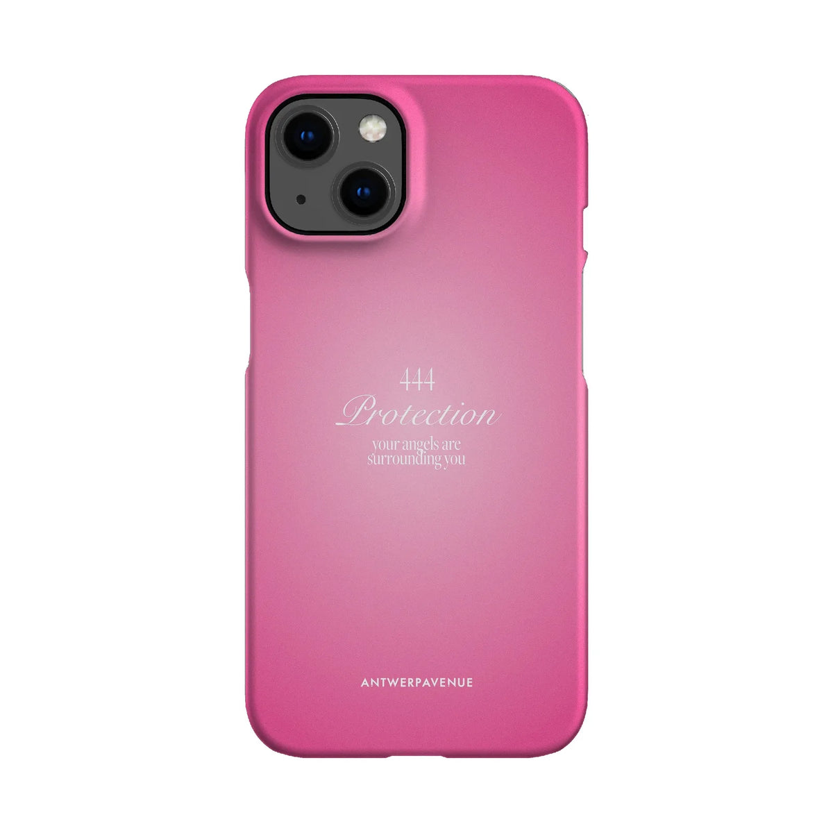 444 Protection - Pink Case - iPhone 13 Snap mockup