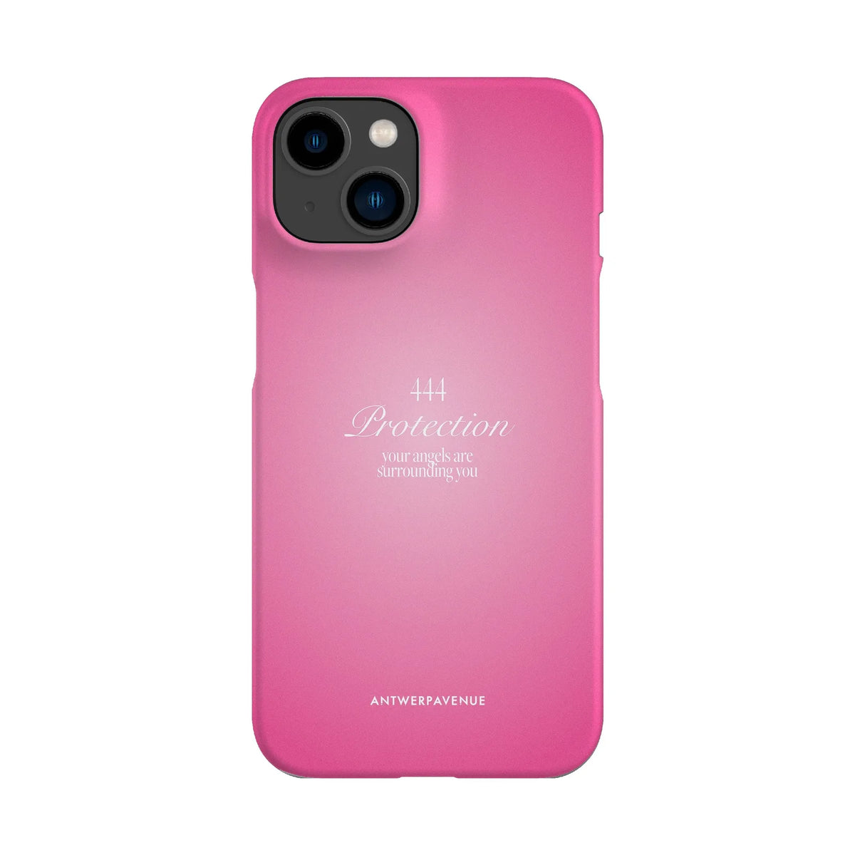 444 Protection - Pink Case - iPhone 14 Snap mockup