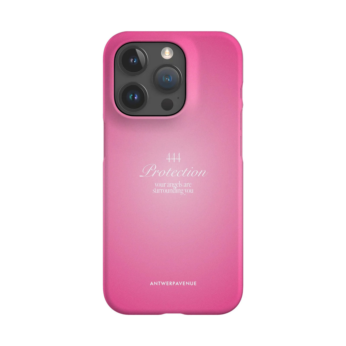 444 Protection - Pink Case - iPhone 15 Pro Snap mockup