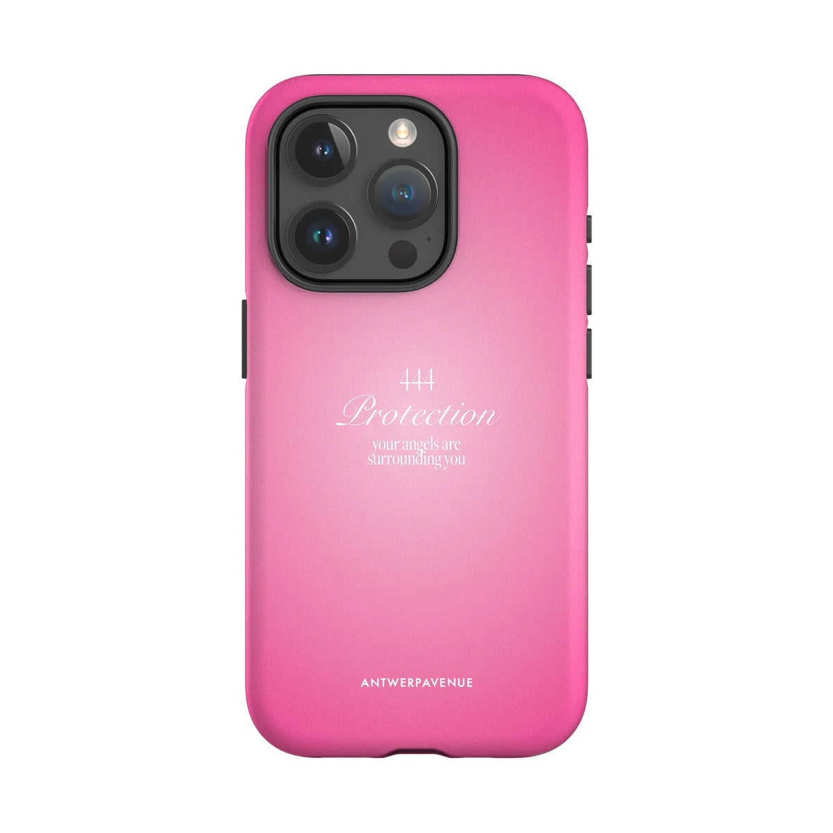 444 Protection - Pink Case - iPhone 15 Pro mockup