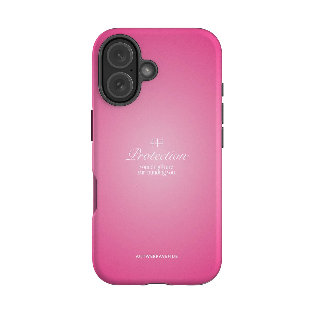 444 Protection - Pink Case - iPhone 16 mockup