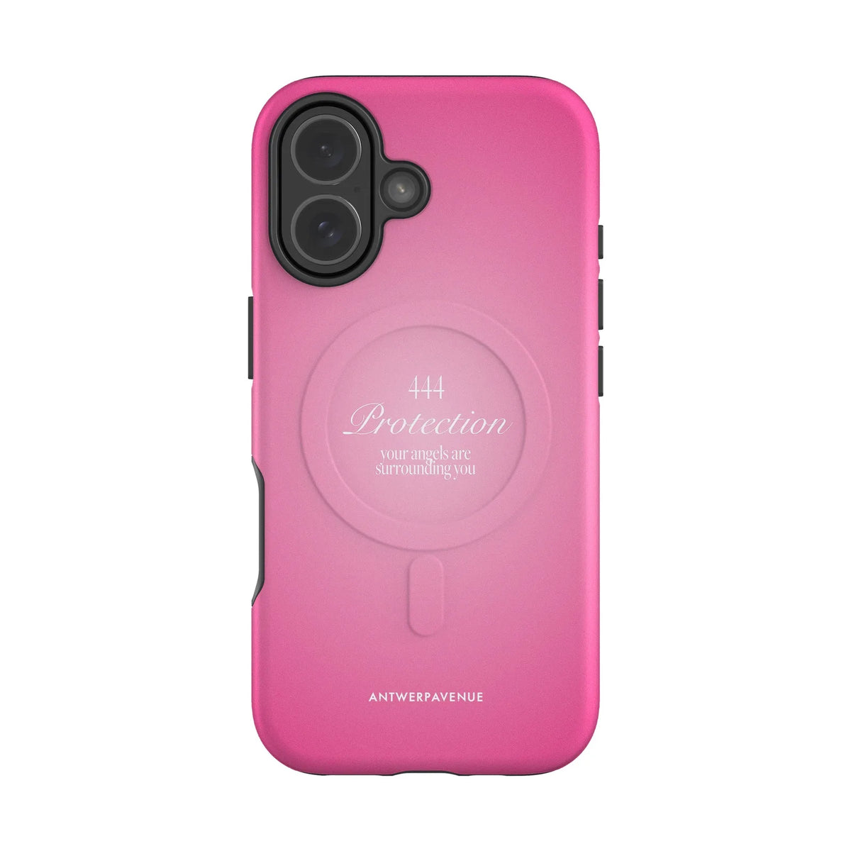 444 Protection - Pink Case - iPhone 17 MagSafe mockup