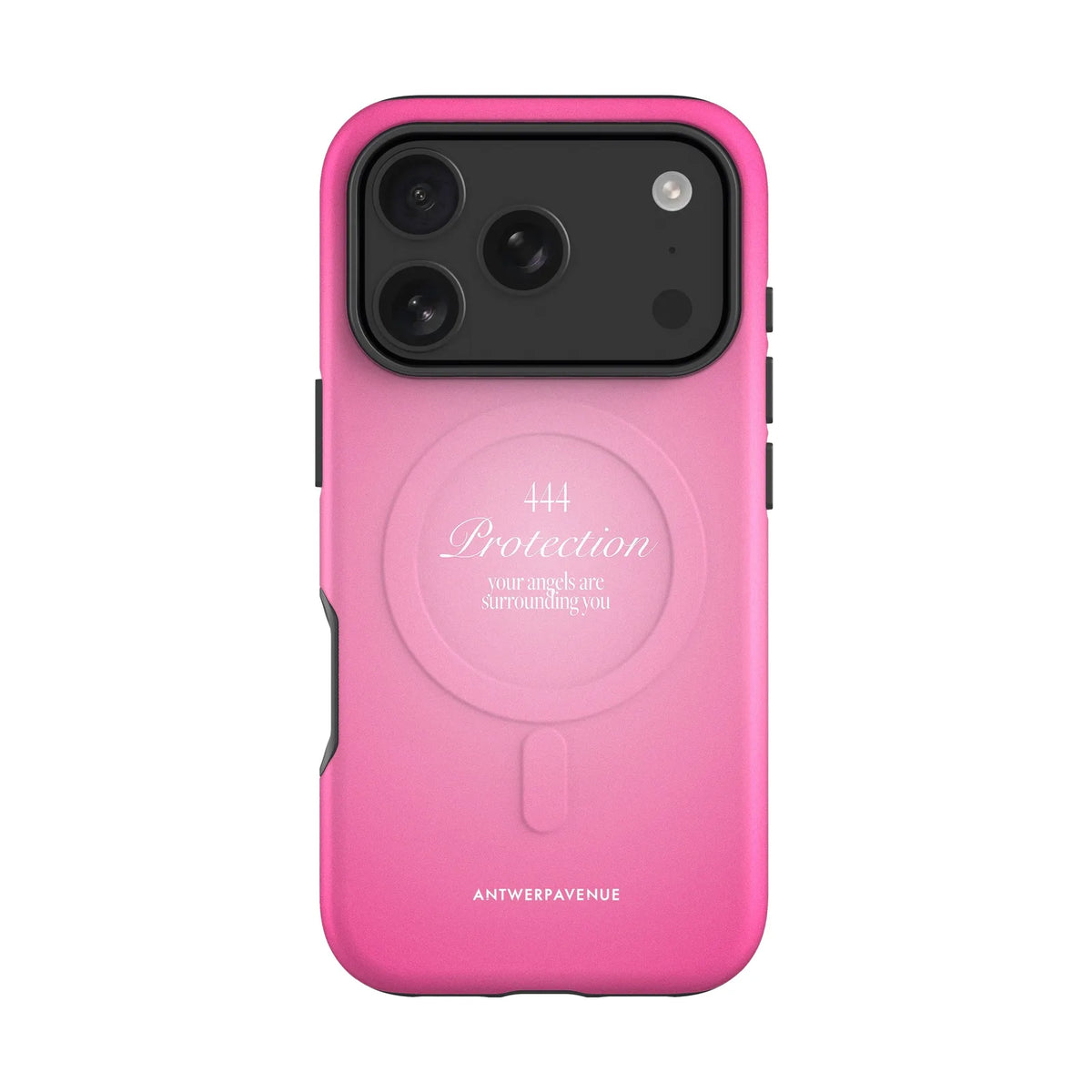 444 Protection - Pink Case - iPhone 17 Pro MagSafe mockup