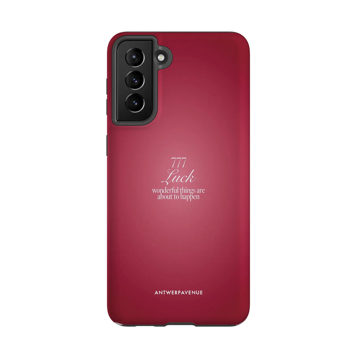777 Luck - Red Case - Galaxy S21 Plus mockup