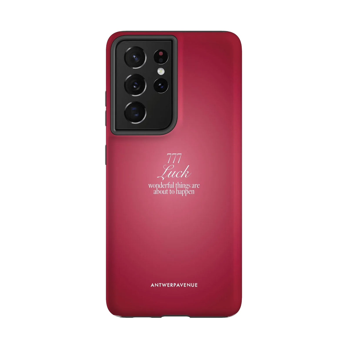 777 Luck - Red Case - Galaxy S21 Ultra mockup