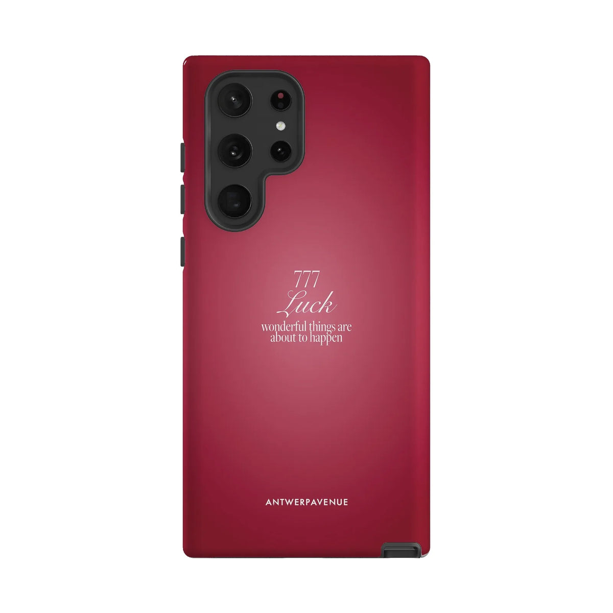 777 Luck - Red Case - Galaxy S22 Ultra mockup
