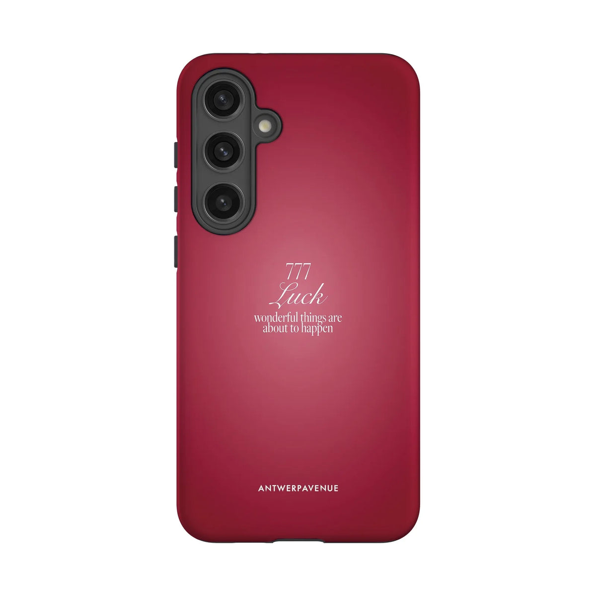 777 Luck - Red Case - Galaxy S24 Plus mockup