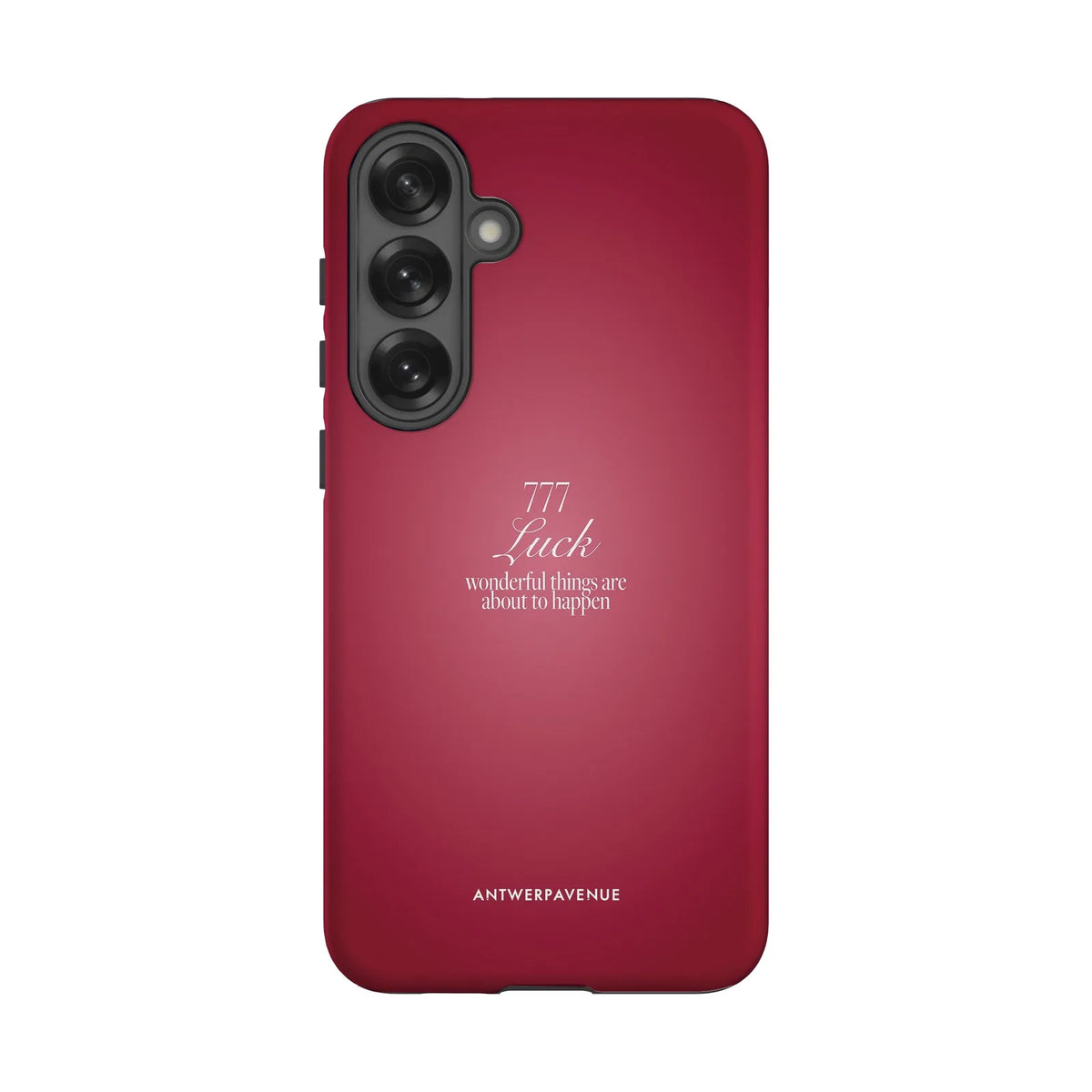 777 Luck - Red Case - Galaxy S25 Plus mockup