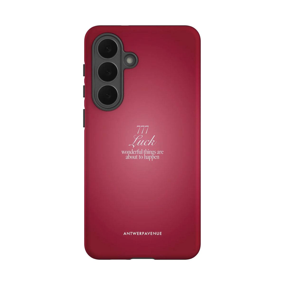 777 Luck - Red Case - Galaxy S26 Plus mockup