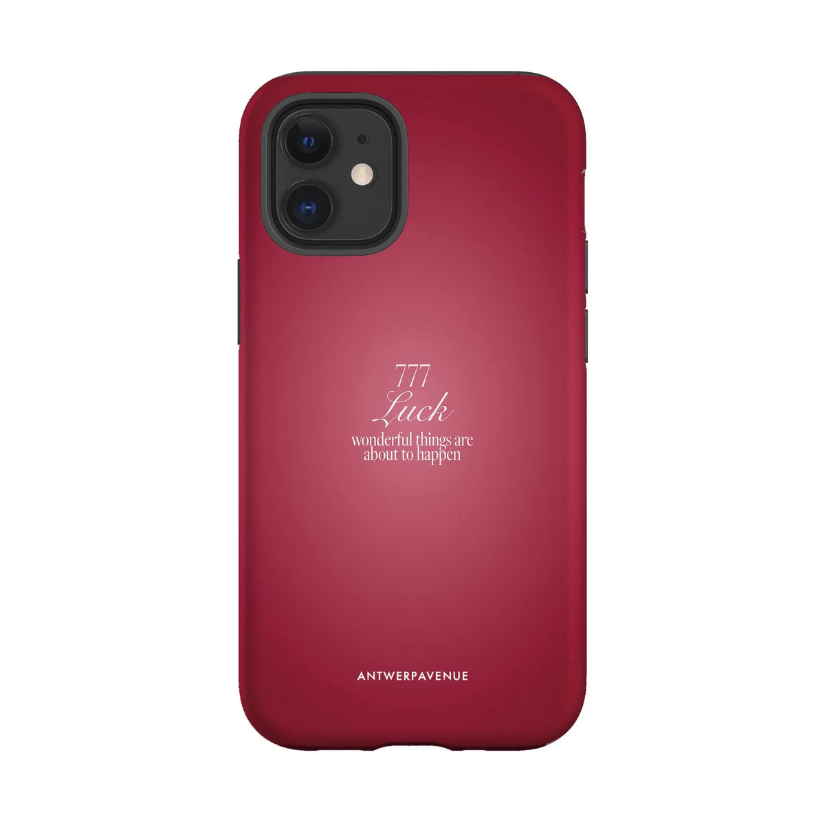 777 Luck - Red Case - iPhone 12 Mini mockup