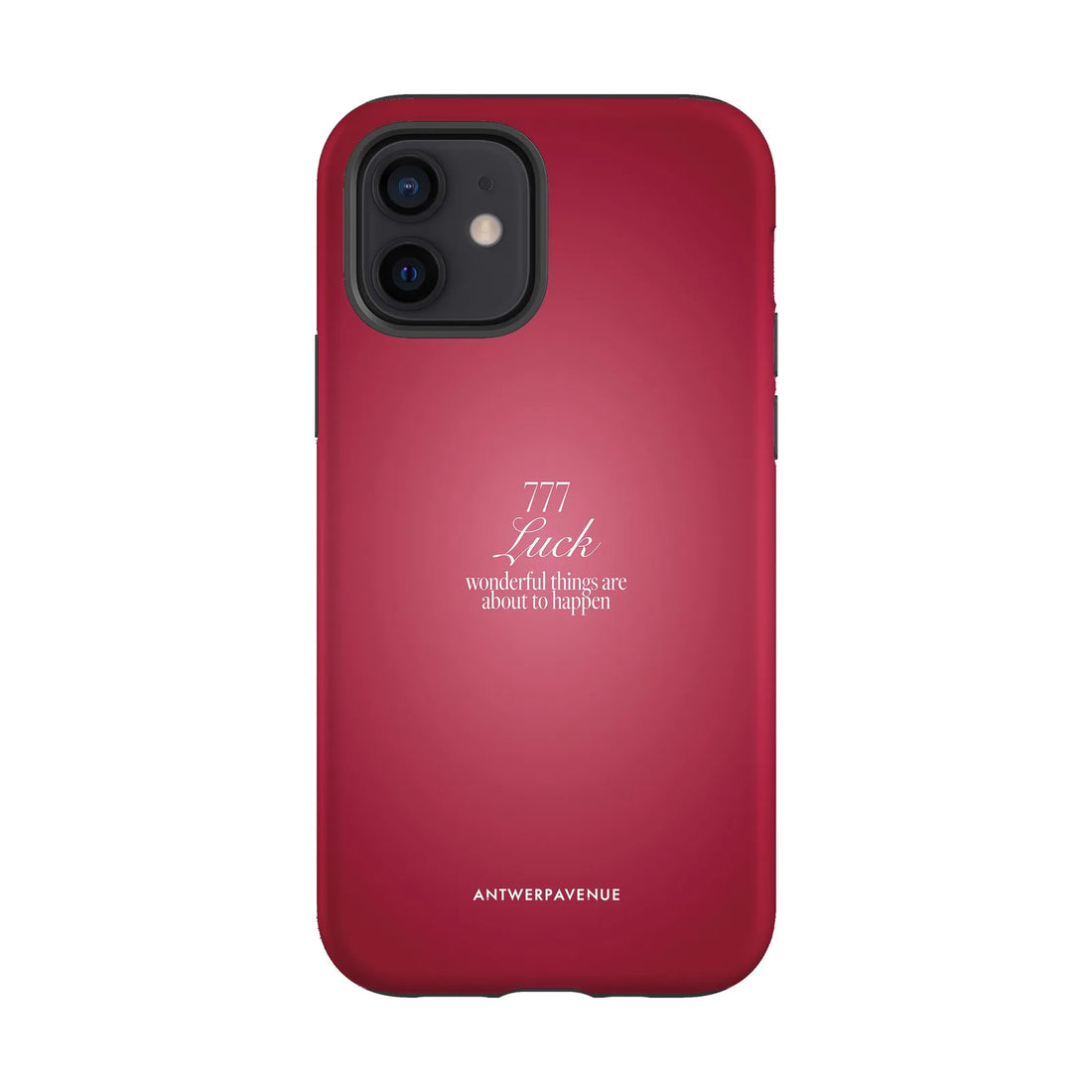 777 Luck - Red Case - iPhone 12 mockup
