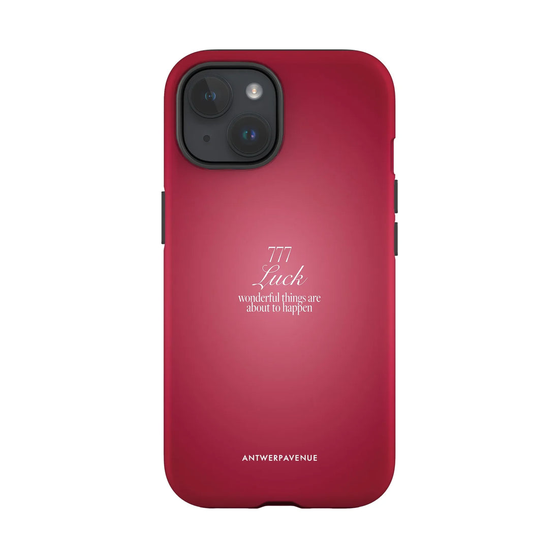 777 Luck - Red Case - iPhone 15 mockup