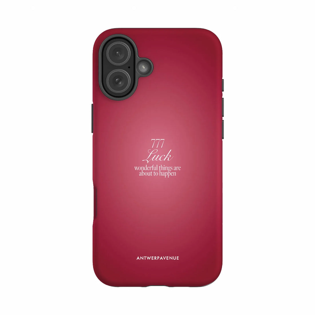 777 Luck - Red Case - iPhone 16 Plus mockup