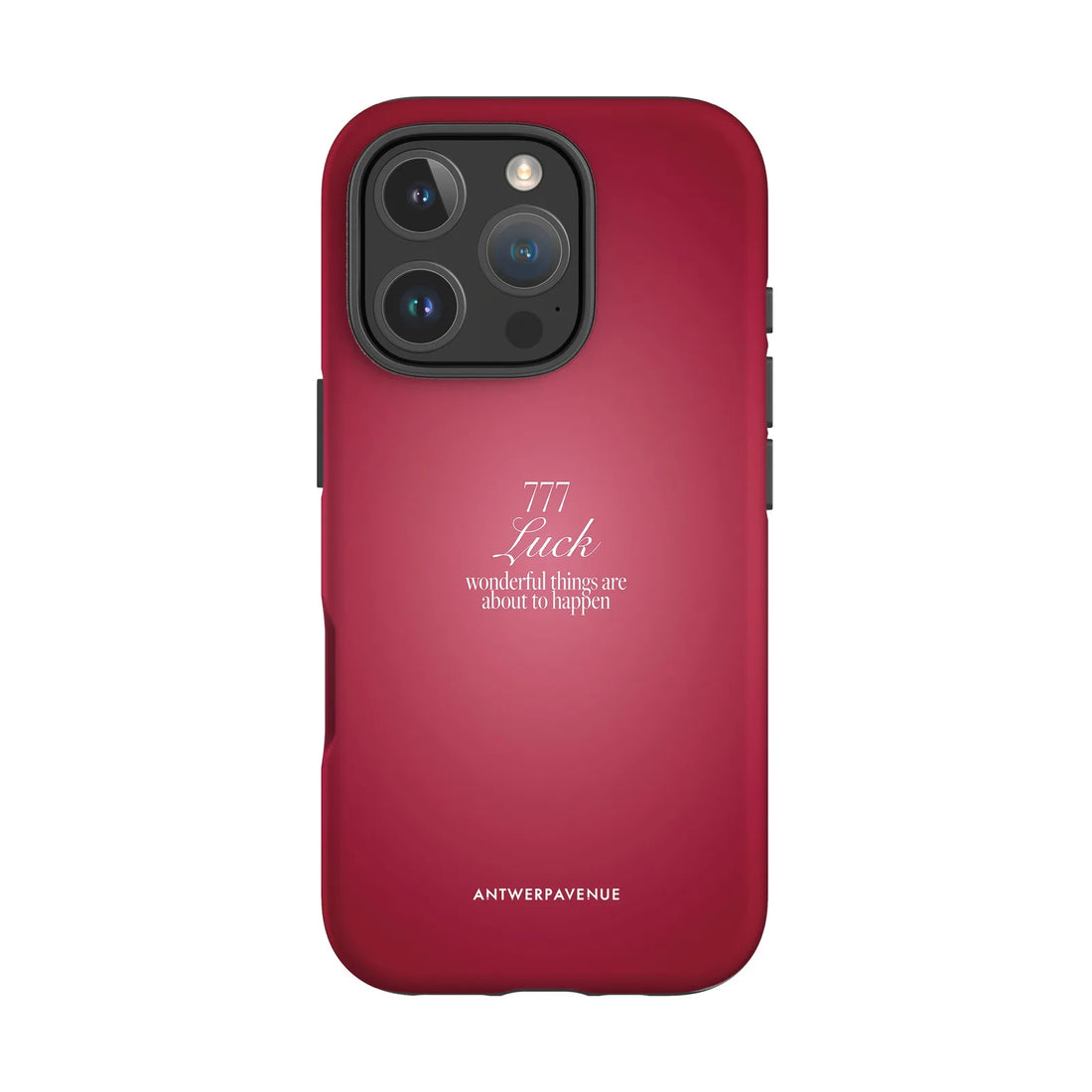 777 Luck - Red Case - iPhone 16 Pro mockup