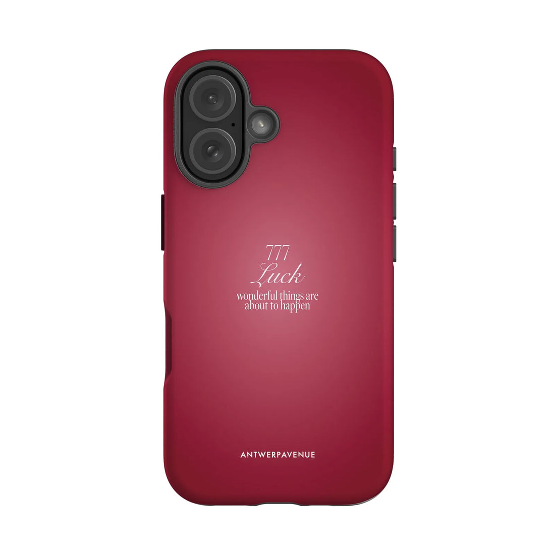 777 Luck - Red Case - iPhone 16 mockup