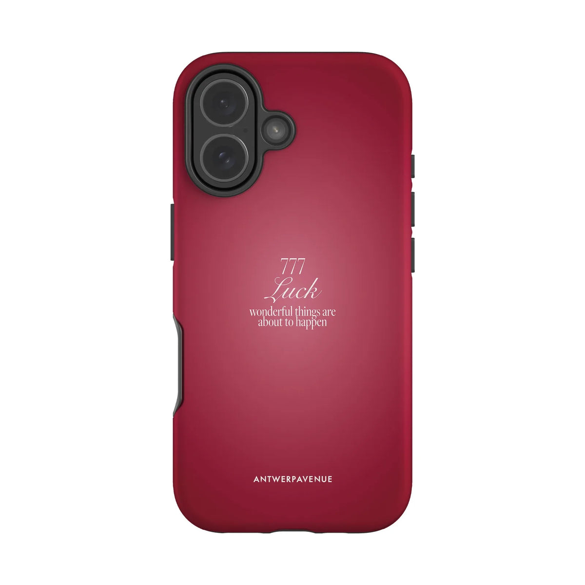 777 Luck - Red Case - iPhone 17 mockup