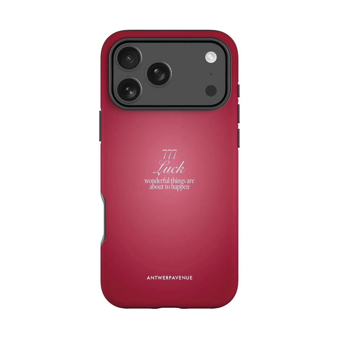 777 Luck - Red Case - iPhone Pro mockup