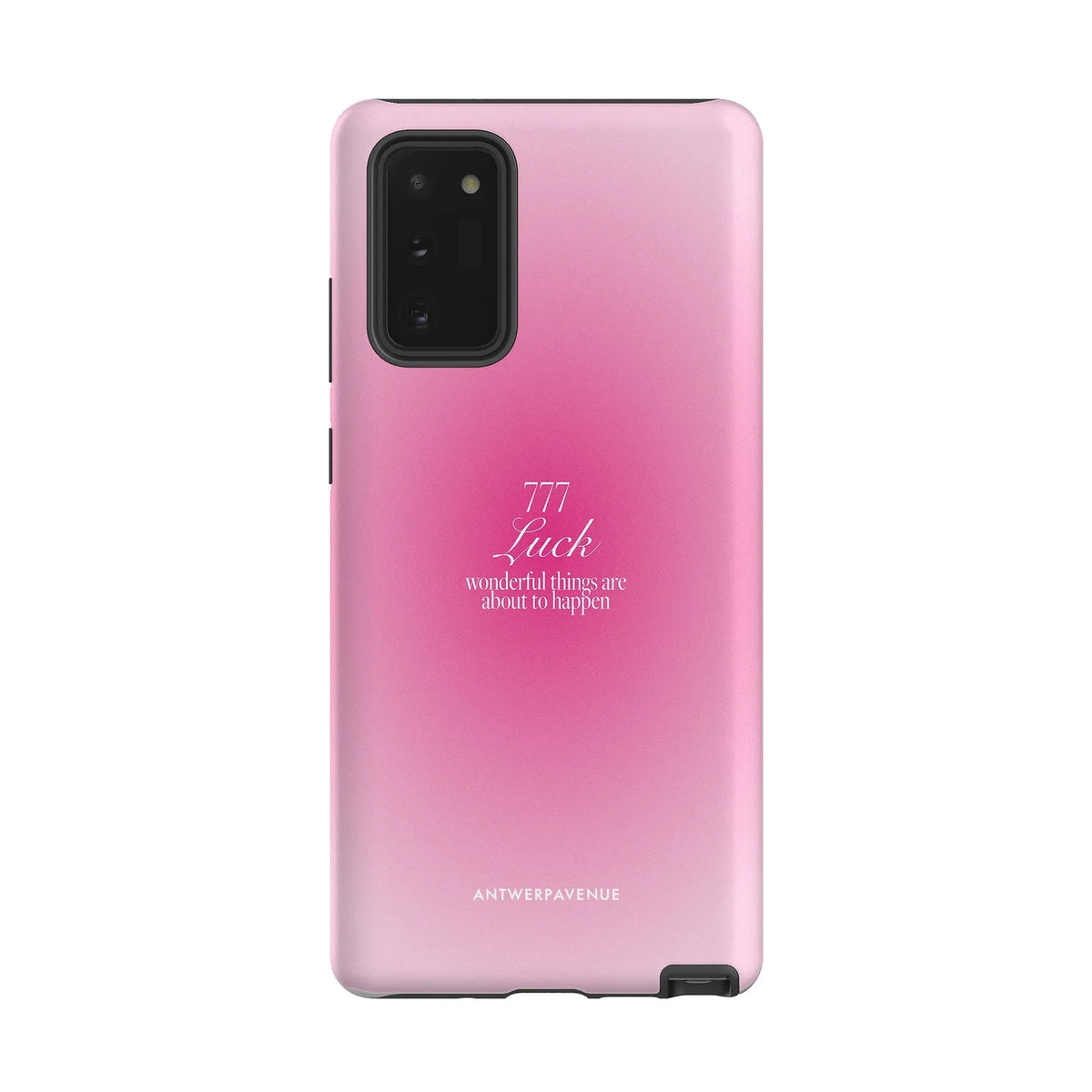 777 Luck - Pink Case - Galaxy Note 20 mockup