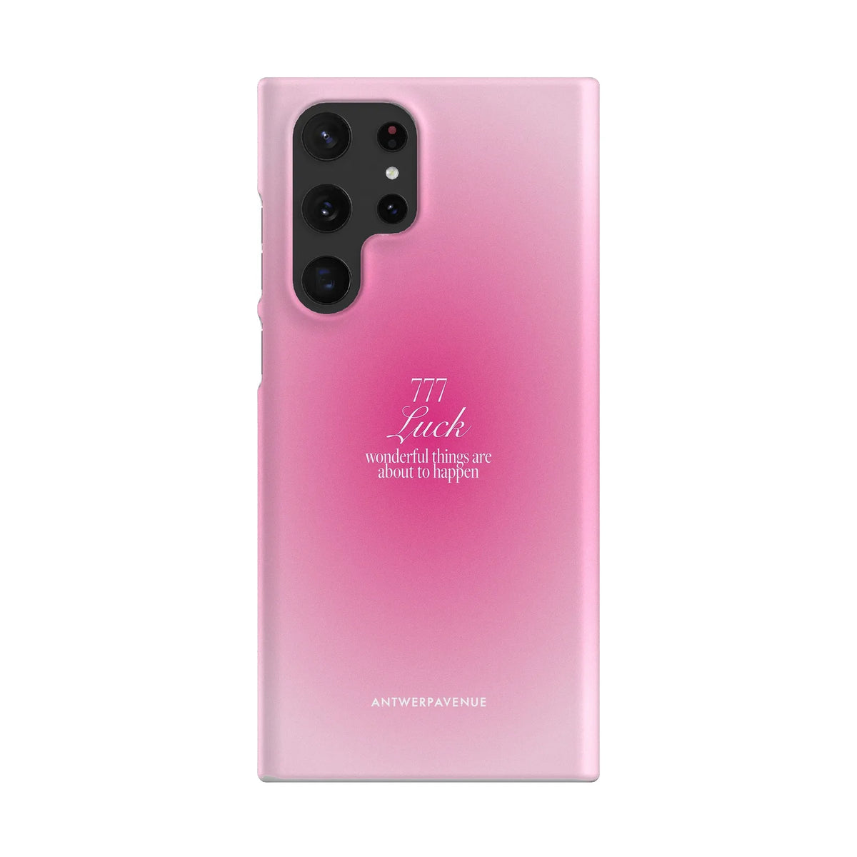 777 Luck - Pink Case - Galaxy S22 Ultra Snap mockup