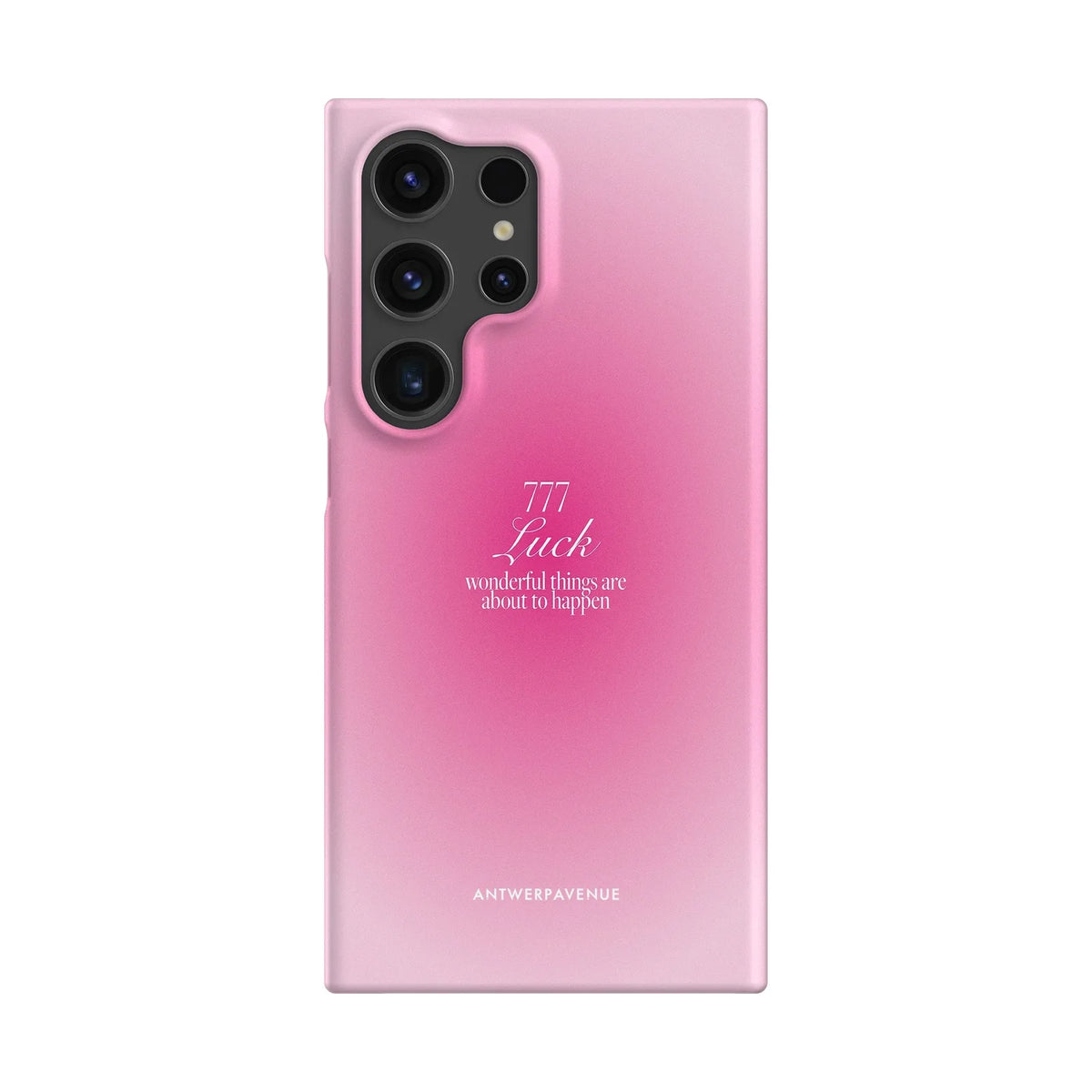 777 Luck - Pink Case - Galaxy S24 Ultra Snap mockup