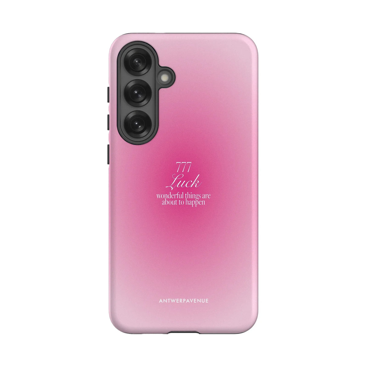 777 Luck - Pink Case - Galaxy S25 Plus mockup