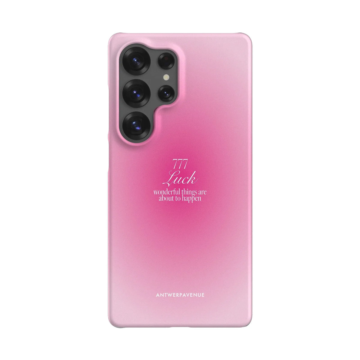 777 Luck - Pink Case - Galaxy S25 Ultra Snap mockup
