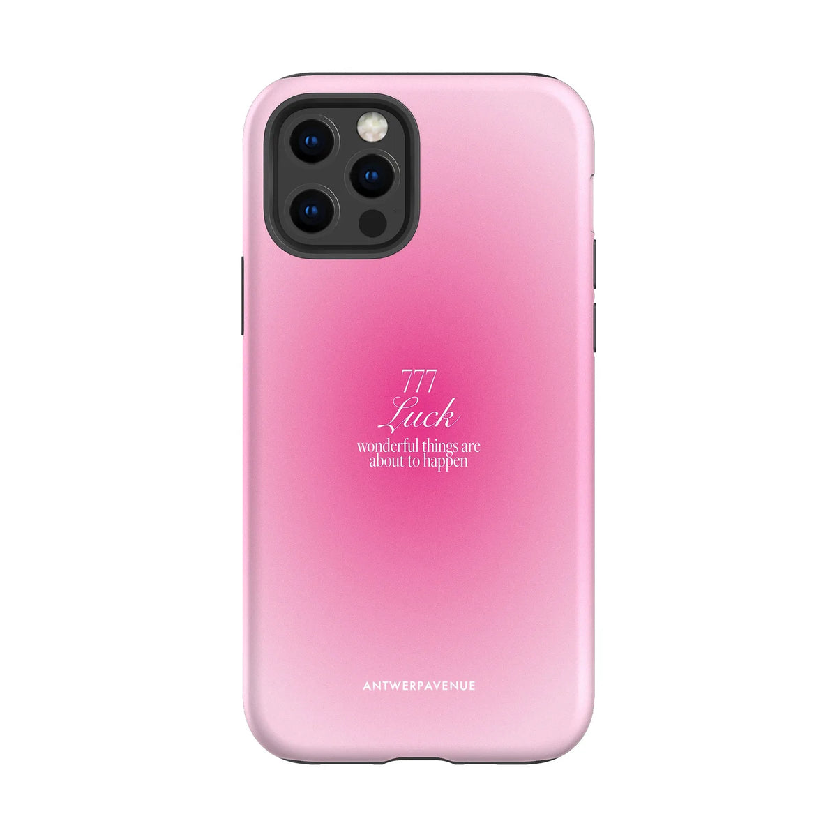 777 Luck - Pink Case - iPhone 12 Pro mockup