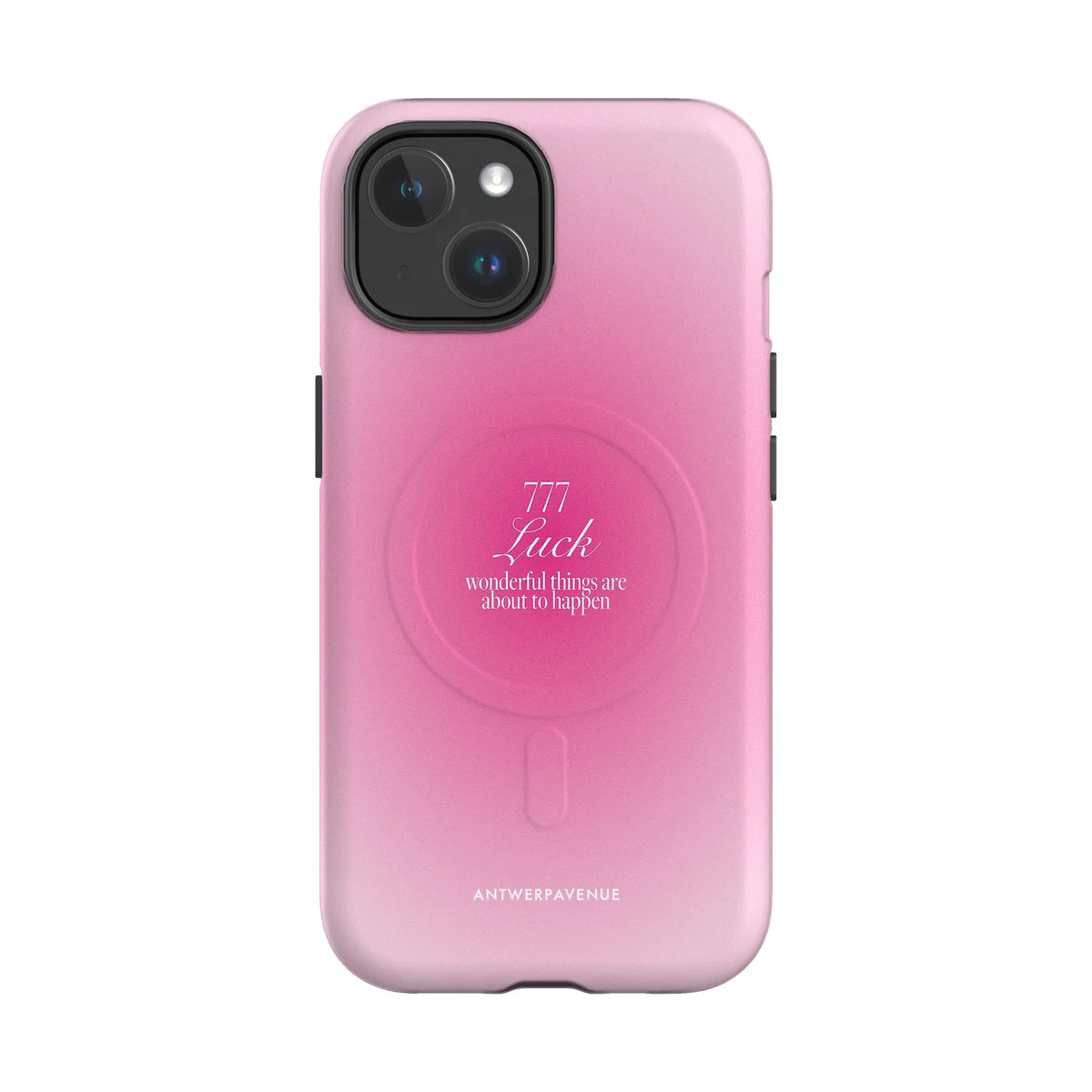 777 Luck - Pink Case - iPhone 15 MagSafe mockup