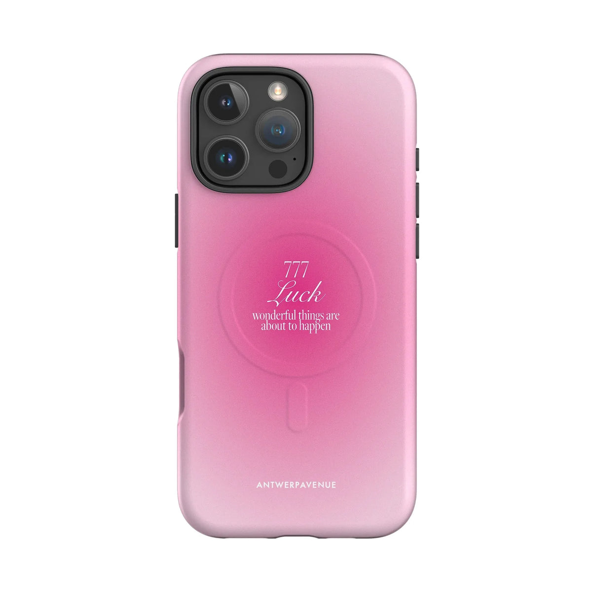 777 Luck - Pink Case - iPhone 16 Pro Max MagSafe mockup
