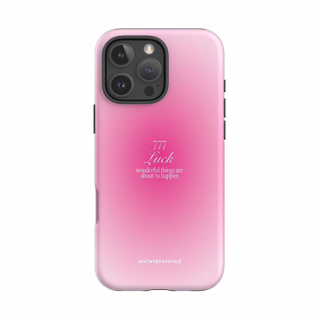 777 Luck - Pink Case - iPhone 16 Pro Max mockup