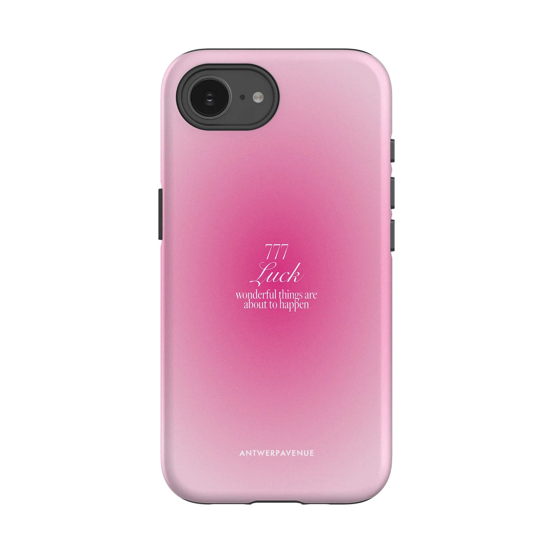 777 Luck - Pink Case - iPhone 16e mockup