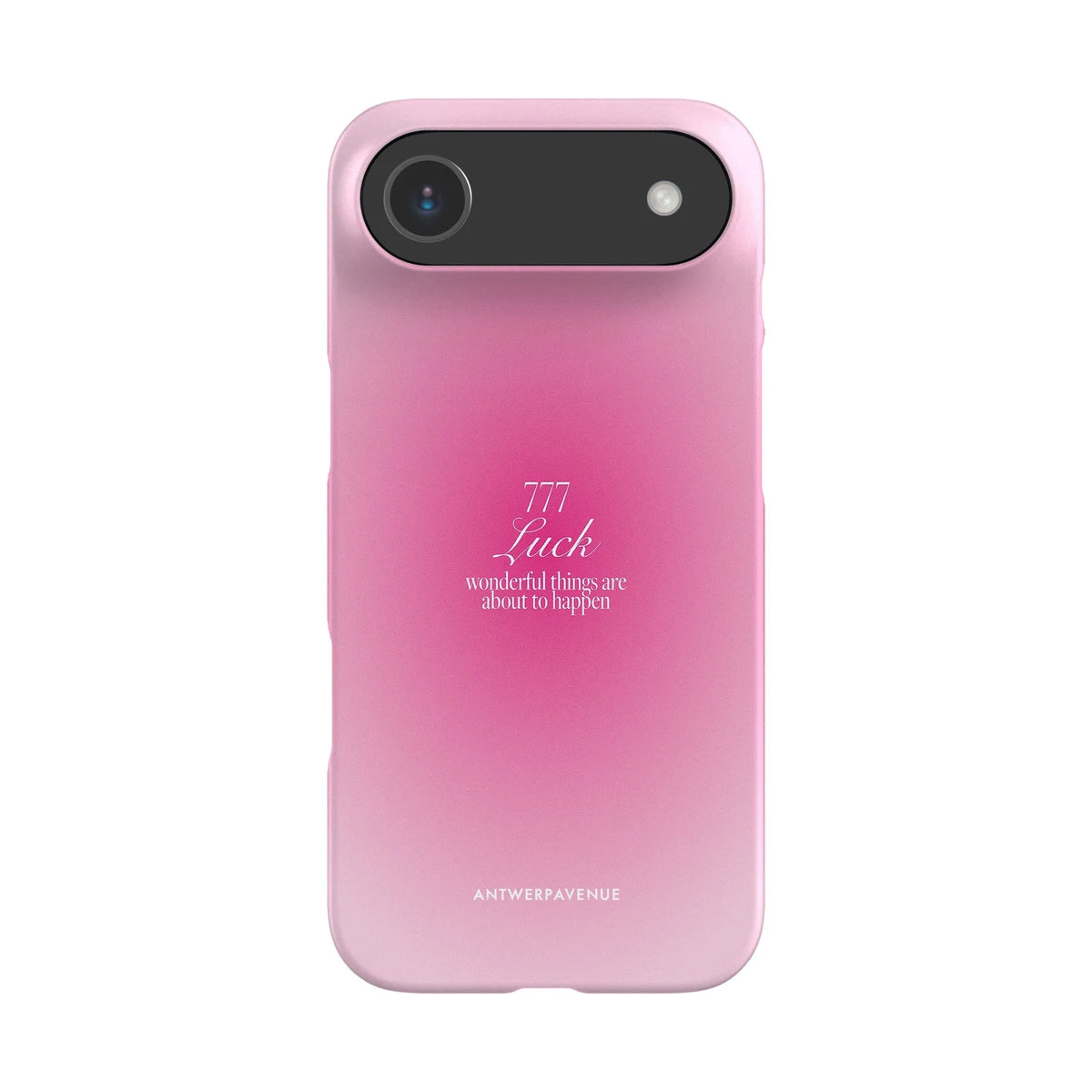 777 Luck - Pink Case - iPhone 17 Air Snap mockup