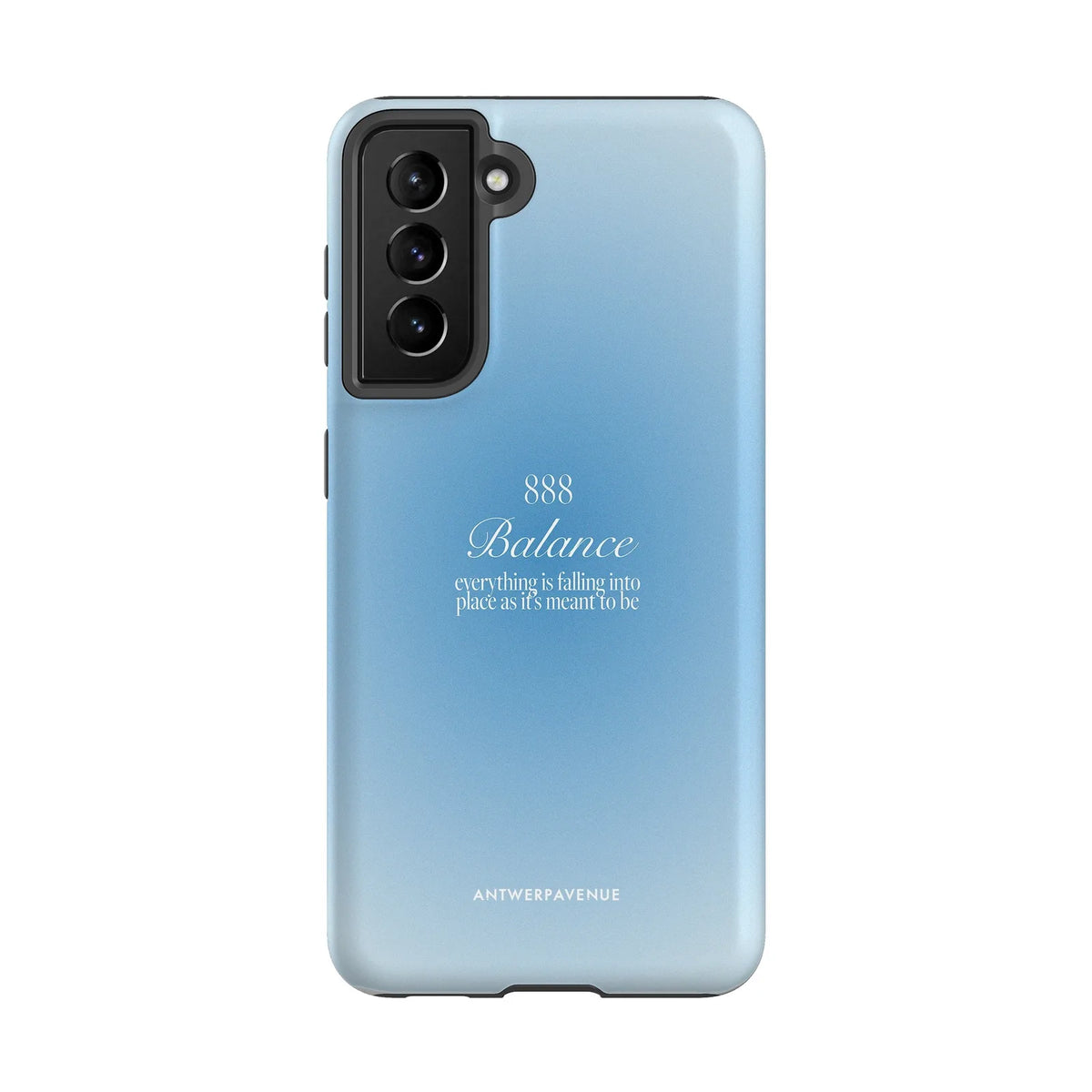 888 Balance - Blue Case - Galaxy S21 mockup