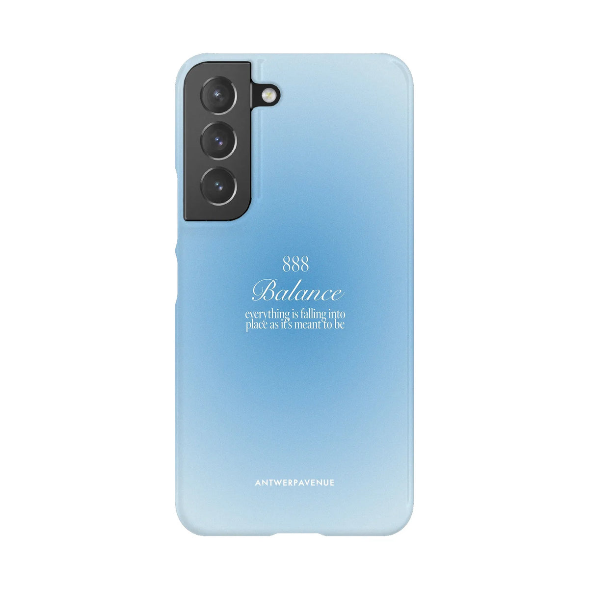 888 Balance - Blue Case - Galaxy S22 Snap mockup