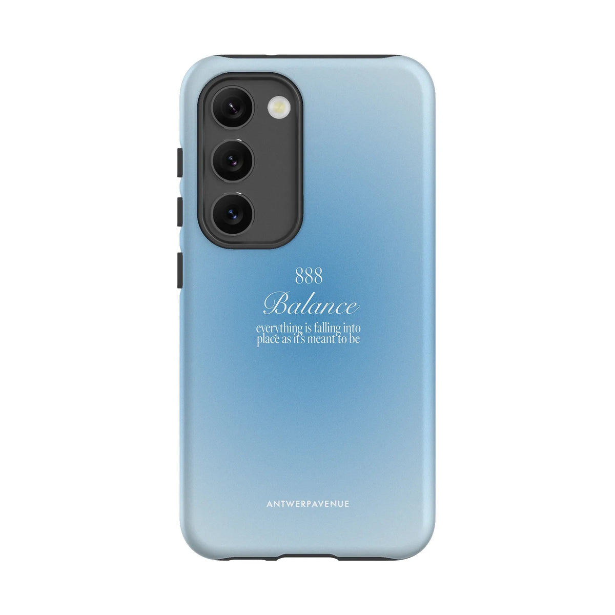 888 Balance - Blue Case - Galaxy S23 mockup
