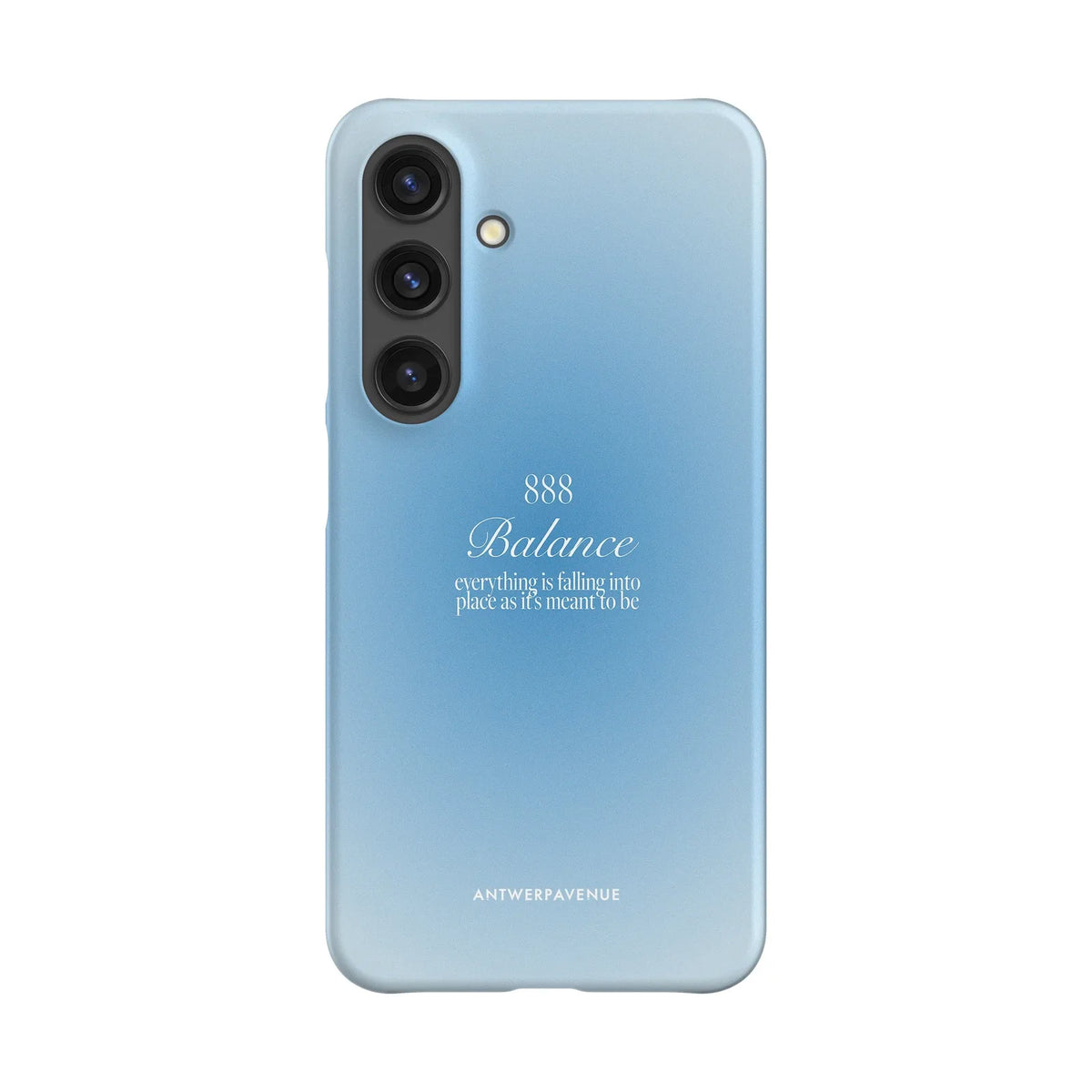 888 Balance - Blue Case - Galaxy S24 Snap mockup