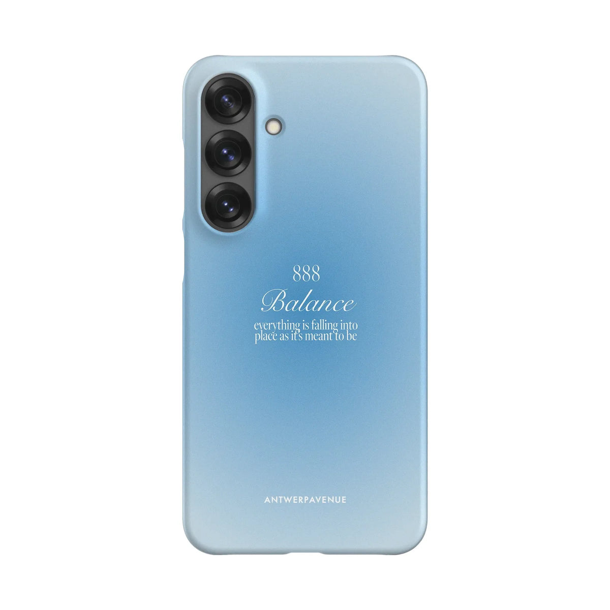 888 Balance - Blue Case - Galaxy S25 Plus Snap mockup