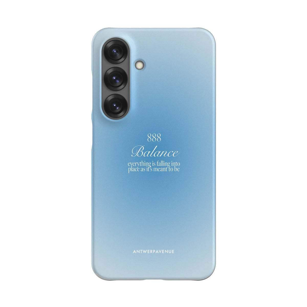 888 Balance - Blue Case - Galaxy S25 Snap mockup