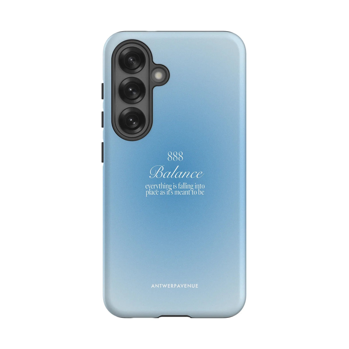 888 Balance - Blue Case - Galaxy S25 mockup