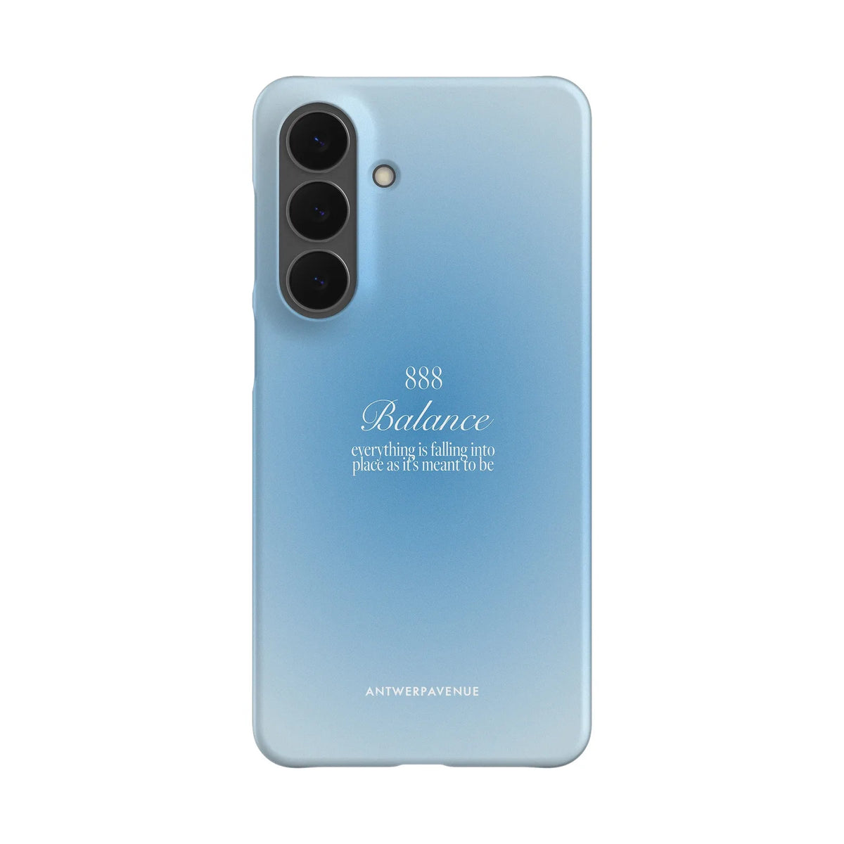 888 Balance - Blue Case - Galaxy S26 Plus Snap mockup