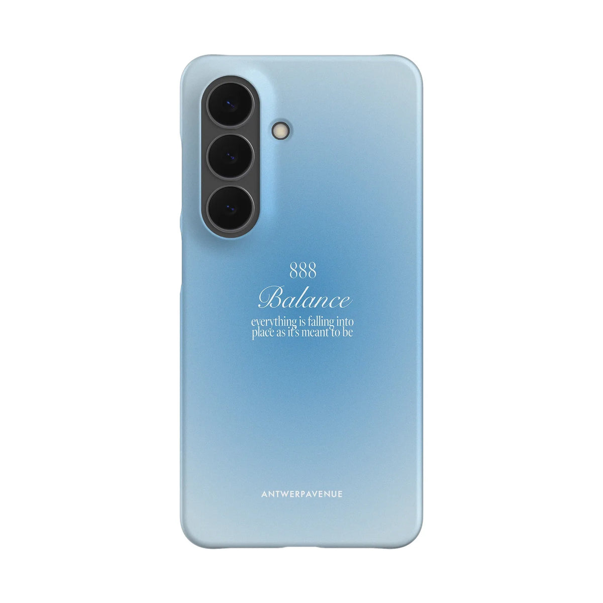 888 Balance - Blue Case - Galaxy S26 Snap mockup