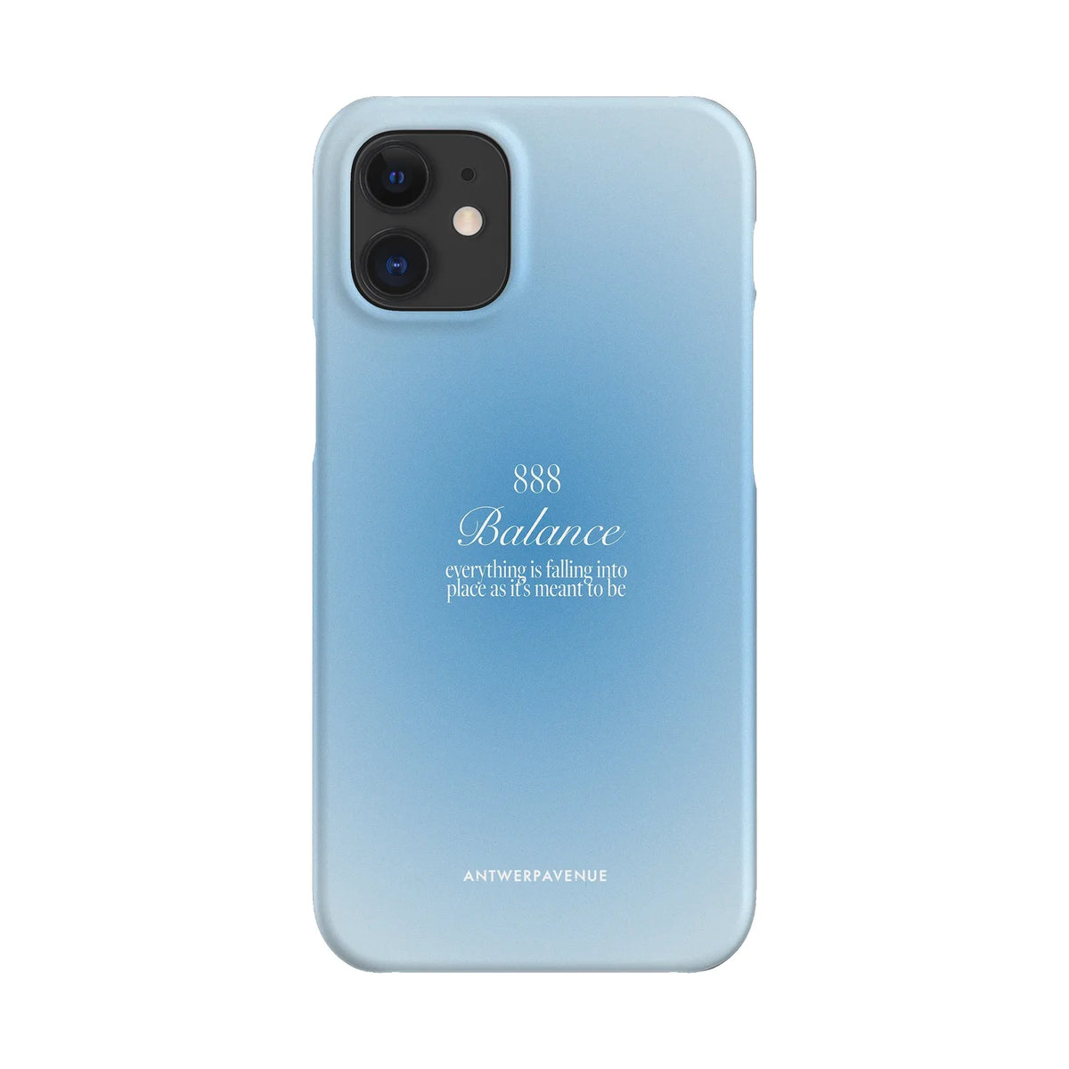 888 Balance - Blue Case - iPhone 12 Mini Snap mockup