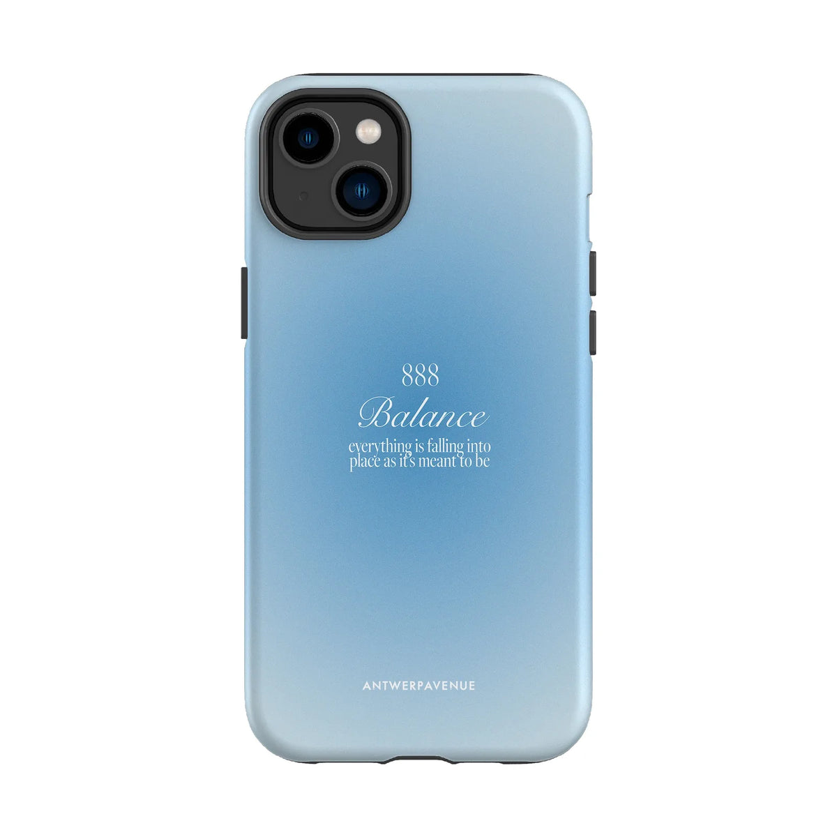 888 Balance - Blue Case - iPhone 14 Plus mockup