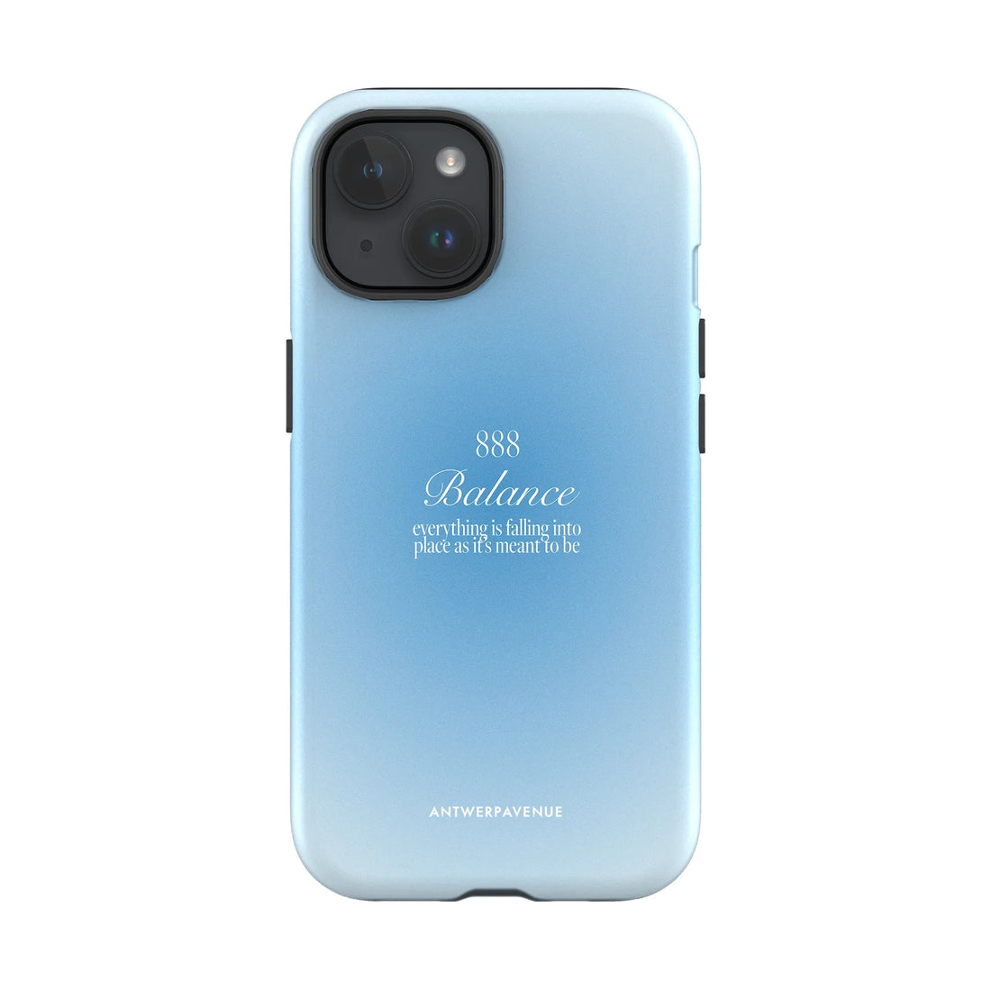 888 Balance - Blue Case - iPhone 15 mockup