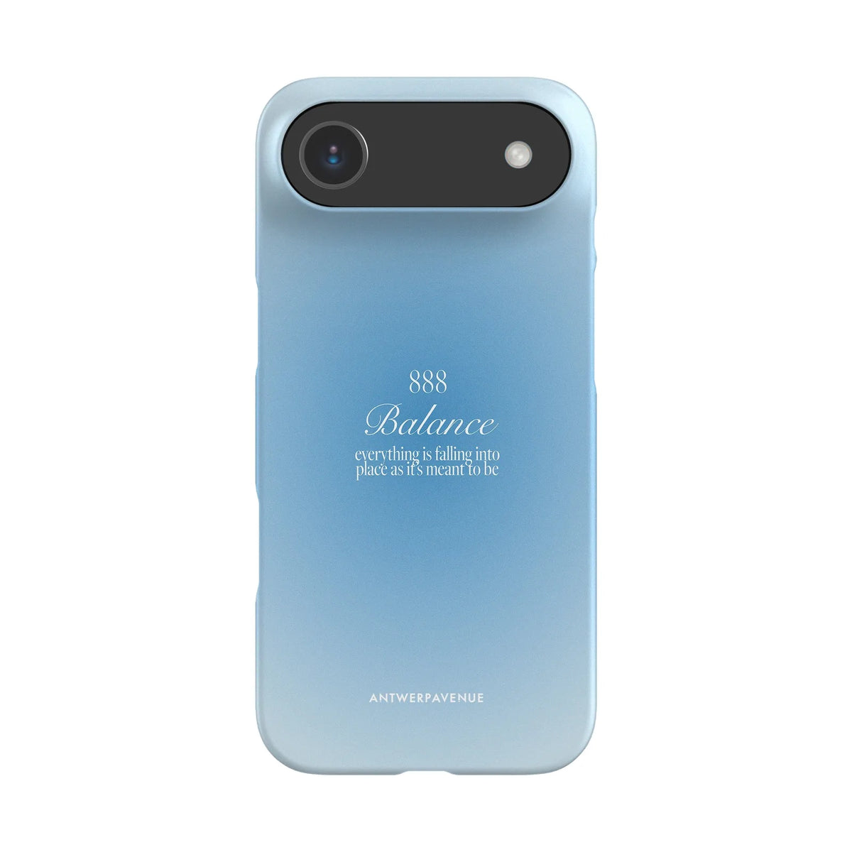 888 Balance - Blue Case - iPhone 17 Air Snap mockup