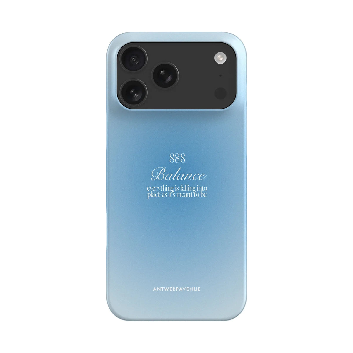 888 Balance - Blue Case - iPhone 17 Pro Max Snap mockup
