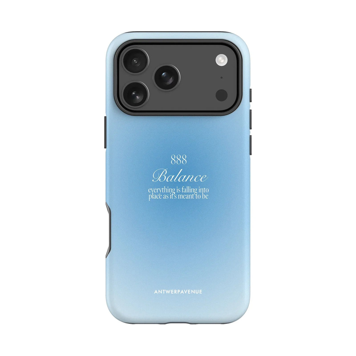 888 Balance gsm-hoesje in blauw voor iPhone